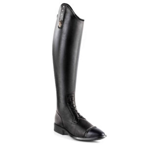 De Niro Giulietta Laced Riding Boots - Quick Black