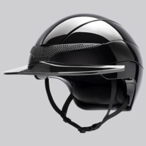 Equiline Xanto Sun Visor Riding Helmet with Strass