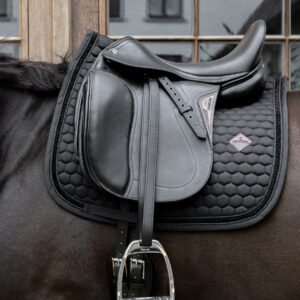Kentucky Dressage Saddle Pad Glitter Band - Black