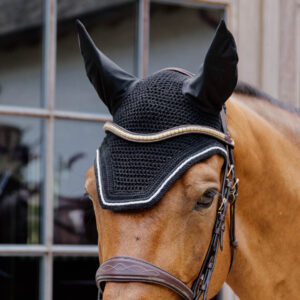 Kentucky Fly Veil Wellington Diamond Rope - Black