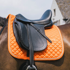 Kentucky Dressage Saddle Pad Diamond Rope - Orange