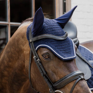 Kentucky Fly Veil Wellington Diamond Rope - Navy
