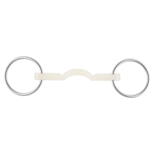 Nathe Mullen Mouth Bit with Port - 15mm Thickness