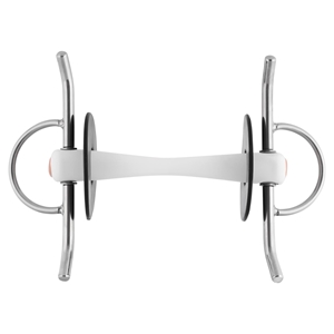 Nathe Full Cheek Snaffle with Flex Mullen Mouth