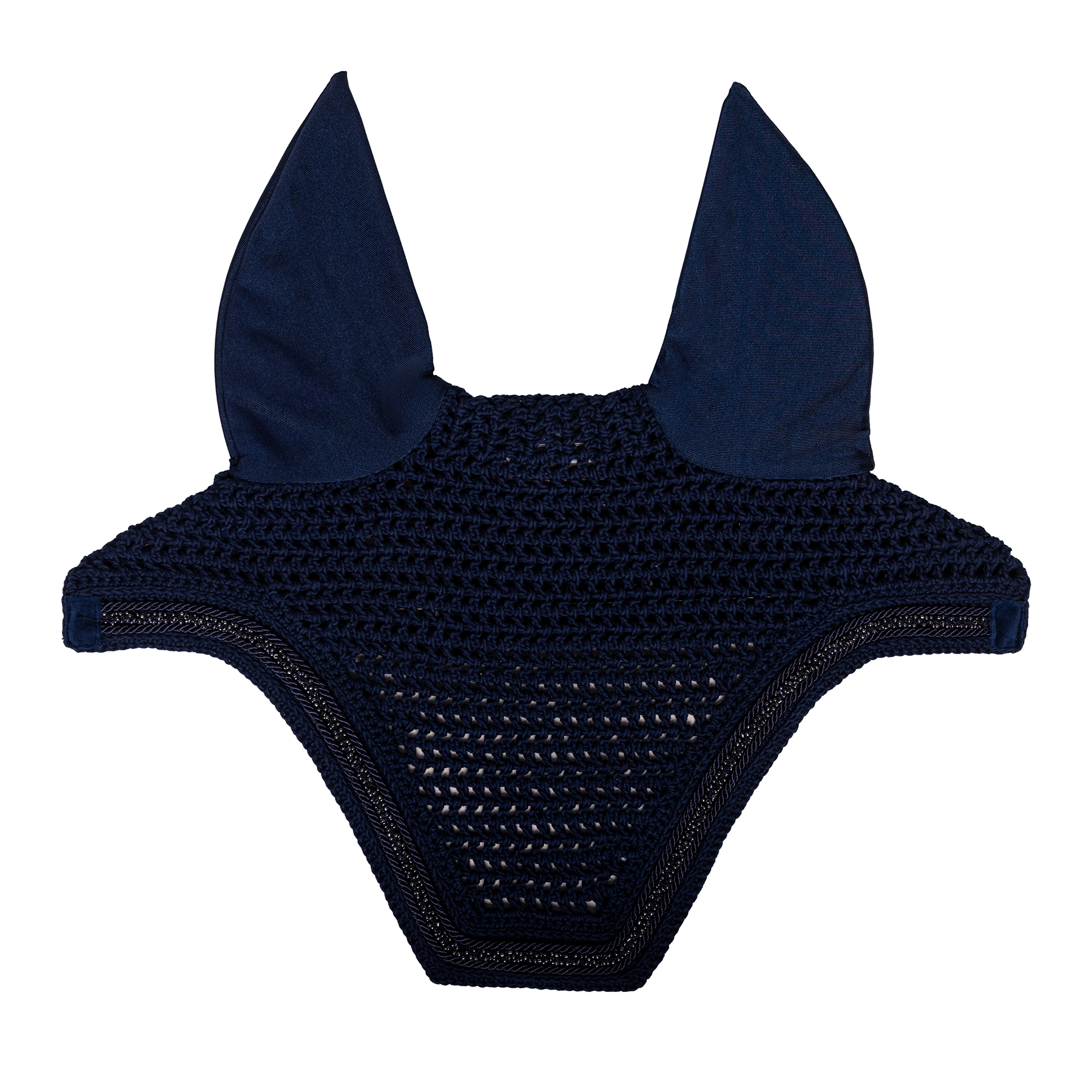 Kentucky Fly Veil Wellington Velvet Mini Pearls - Navy - Image 3