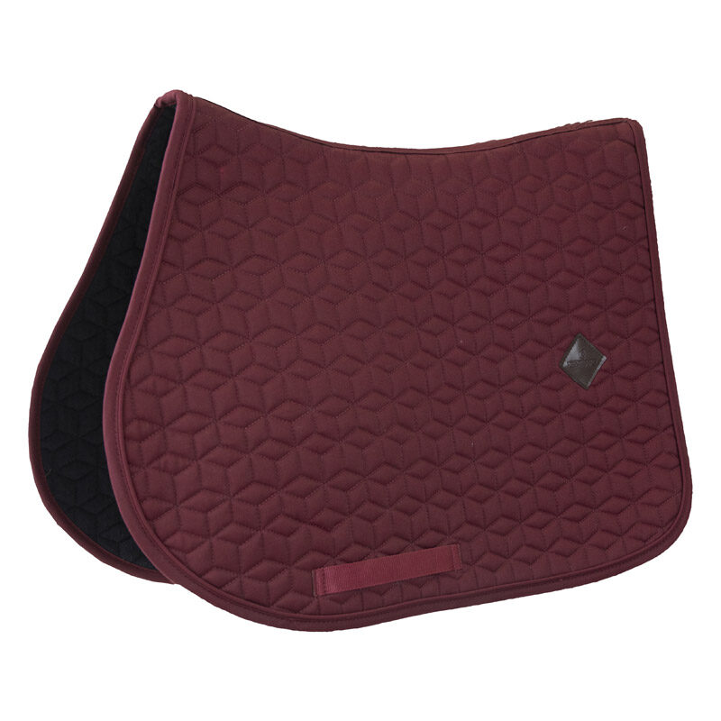 Kentucky Jumping Saddle Pad Classic - Bordeaux - Image 3