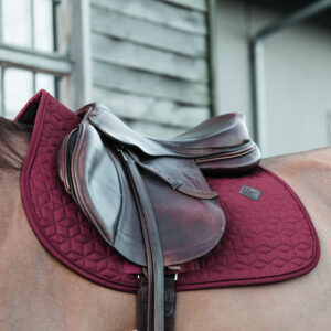 Kentucky Jumping Saddle Pad Classic - Bordeaux