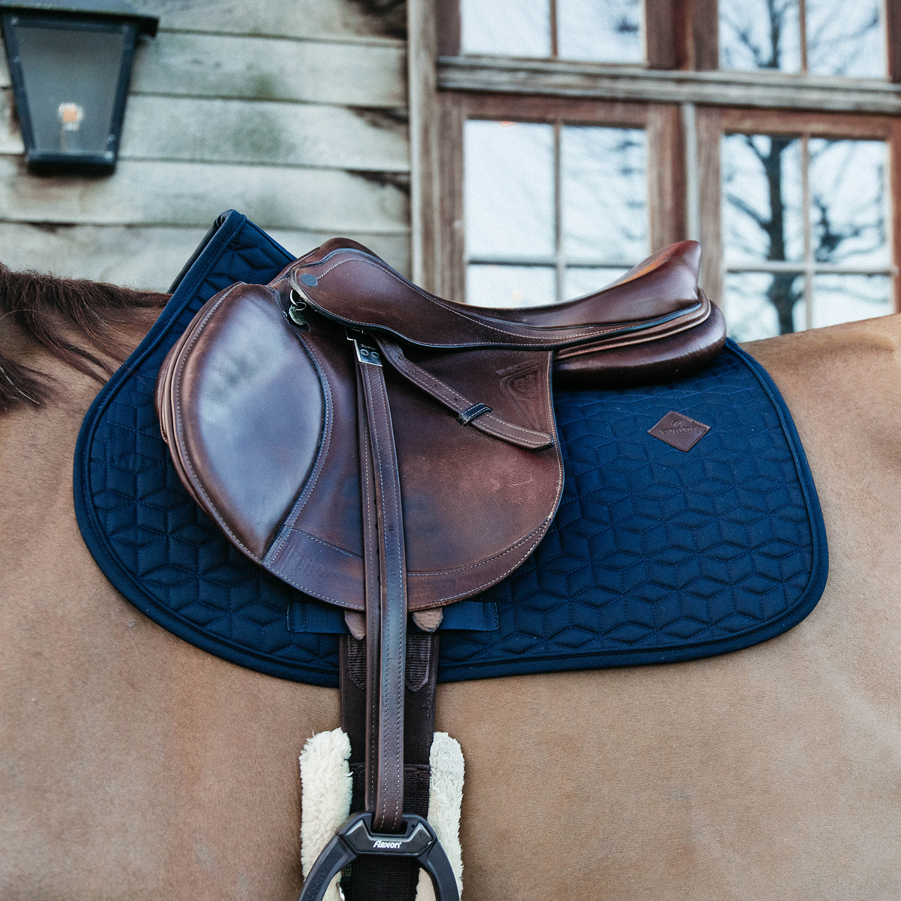 Kentucky Jumping Saddle Pad Classic - Navy