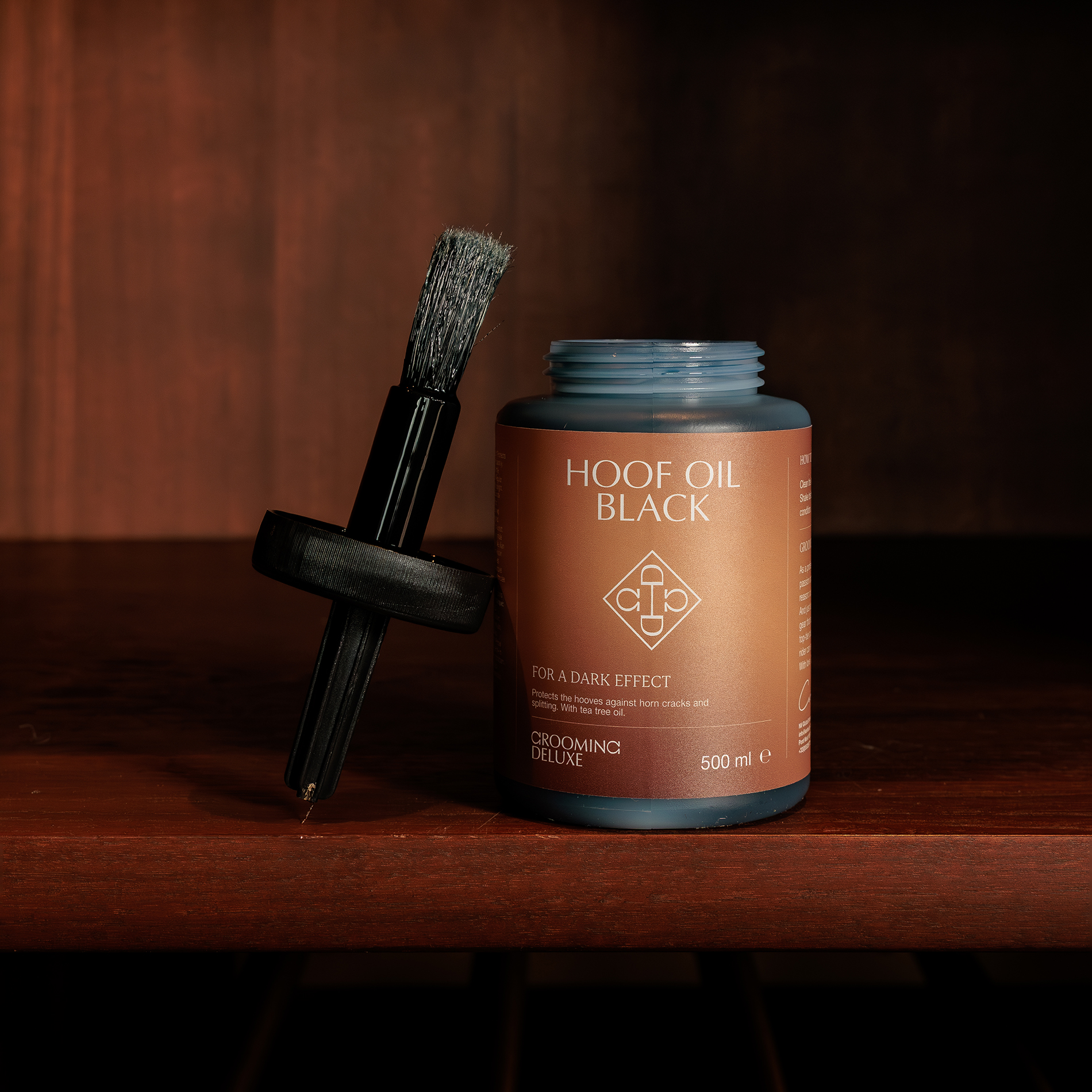 Grooming Deluxe Black Hoof Oil - Image 3
