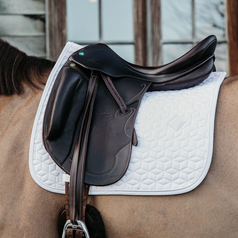 Kentucky Dressage Saddle Pad Classic - White