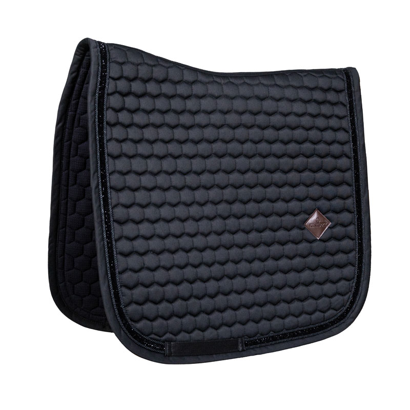 Kentucky Dressage Saddle Pad Glitter Band - Black - Image 2