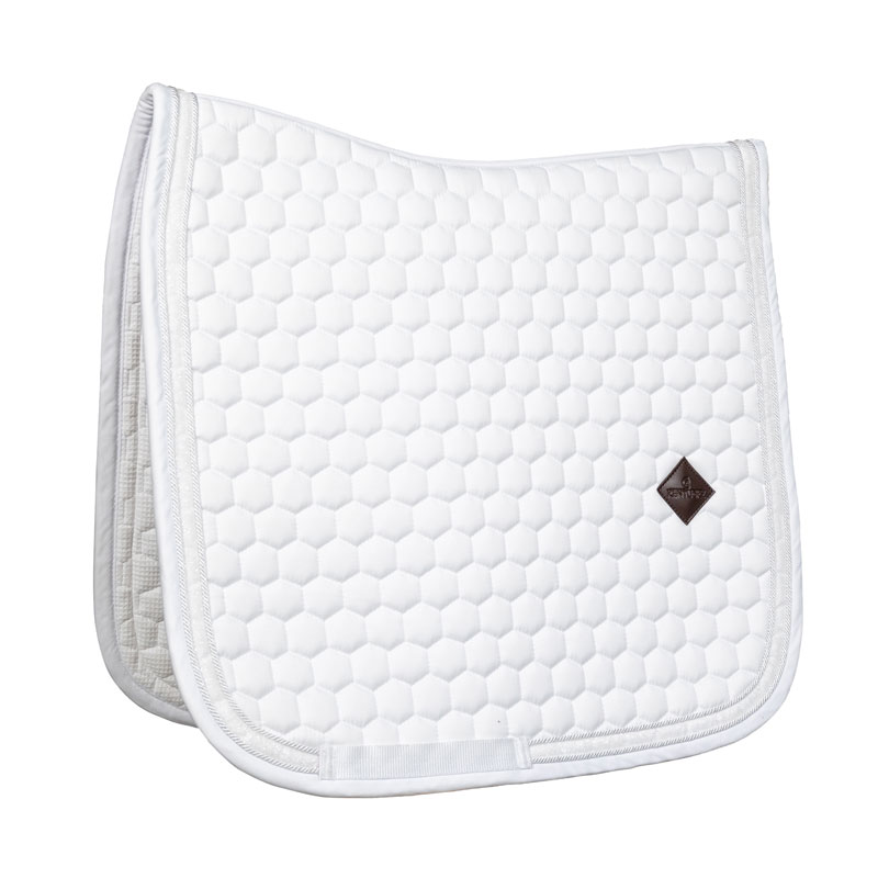 Kentucky Dressage Saddle Pad Glitter Band - White - Image 2