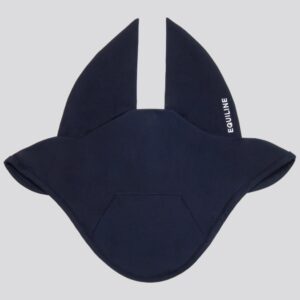 Equiline Ear Net EqAlmond - Navy