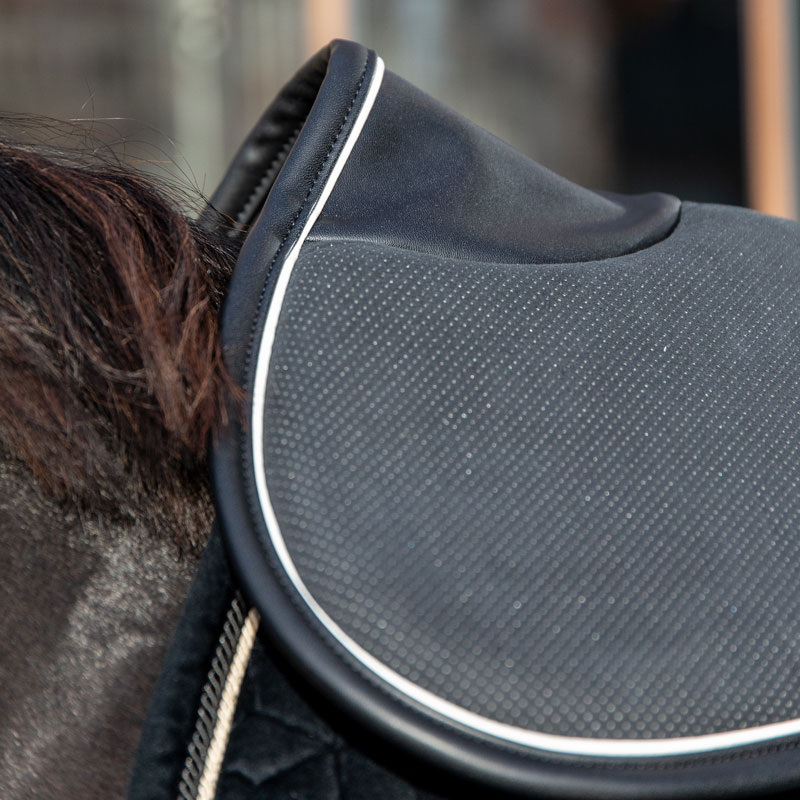 Kentucky Horsewear Half Pad Absorb - Black/Black - Image 2