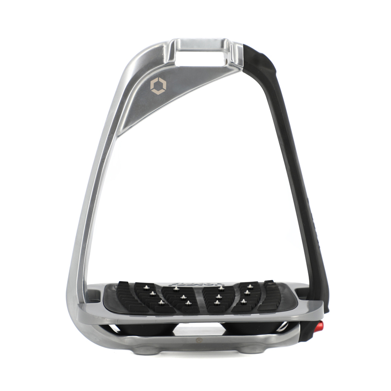 Flex-on Iron-S Inclined Ultra Grip Safety Stirrups - Matte