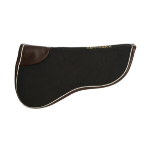 Kentucky Horsewear Half Pad Absorb - Black/Brown