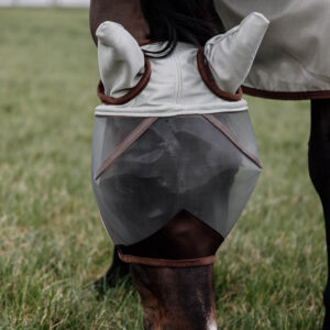Kentucky Fly Mask Classic With Ears - Silver