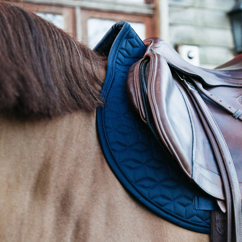 Kentucky Jumping Saddle Pad Classic - Navy - Image 2