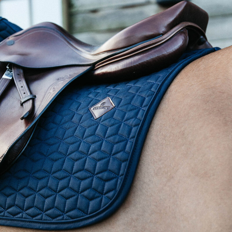 Kentucky Jumping Saddle Pad Classic - Navy - Image 3