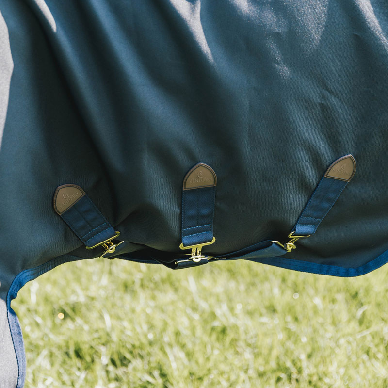 Kentucky Turnout Rug All Weather Waterproof Comfort - Navy - Image 4