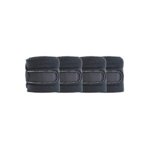 Kentucky Polar Fleece Bandages Pearls - Black