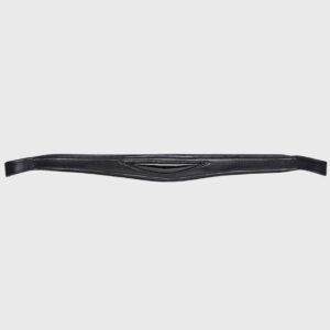 Equiline Padded Leather Browband with Patent Detail