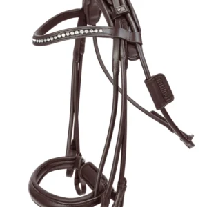 Equiline Dressage Double Bridle - Brown