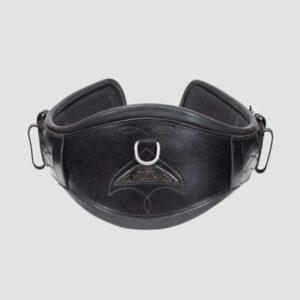 Equiline Shaped Anatomic Dressage Girth - Black