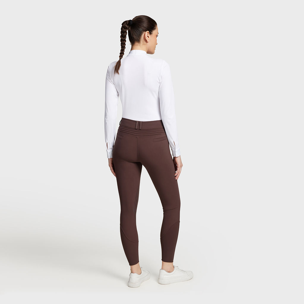 Samshield Womens Knee Grip Breeches Chloe Crystal - EU32/UK4 - Image 2