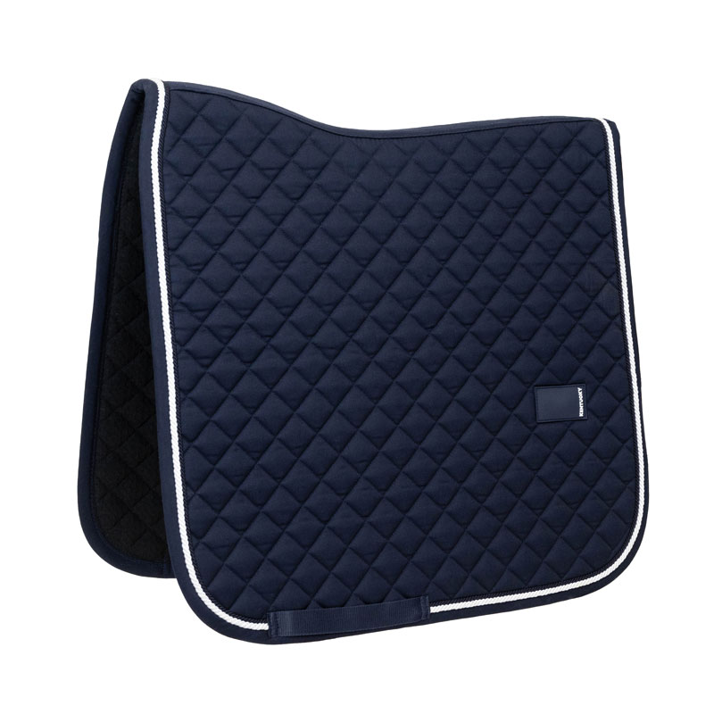 Kentucky Dressage Saddle Pad Diamond Rope - Navy - Image 2