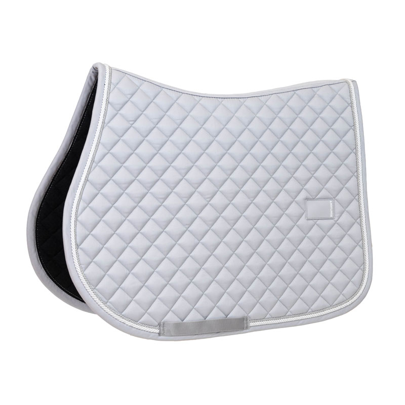 Kentucky Jumping Saddle Pad Diamond Rope - Grey - Image 3