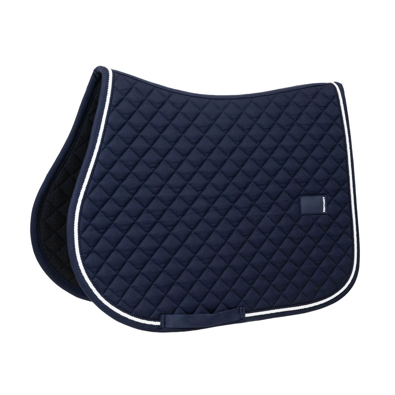 Kentucky Jumping Saddle Pad Diamond Rope - Navy - Image 3