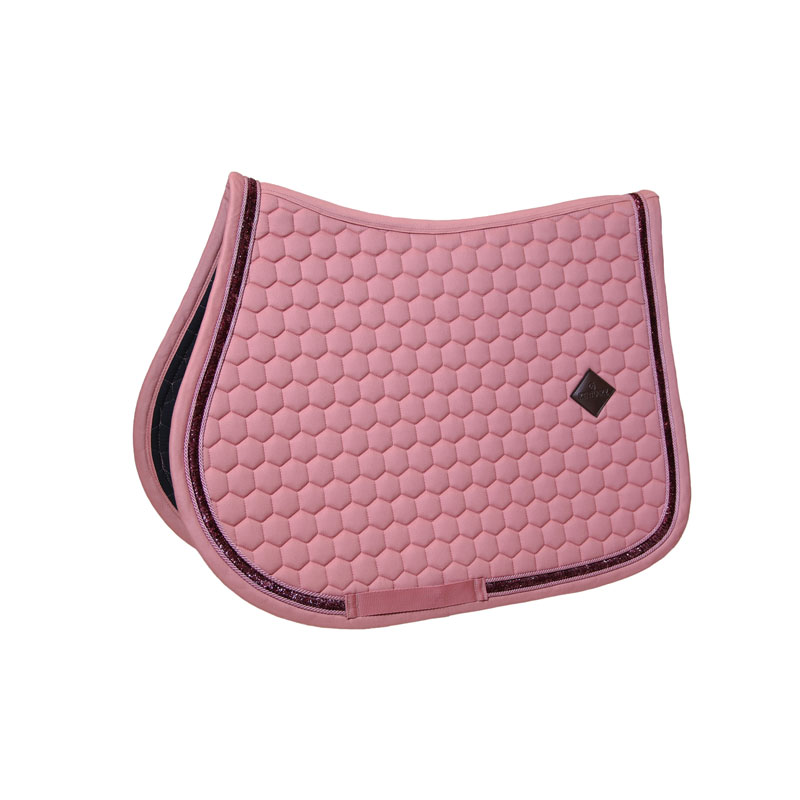 Kentucky Jumping Saddle Pad Glitter Band - Fuchsia