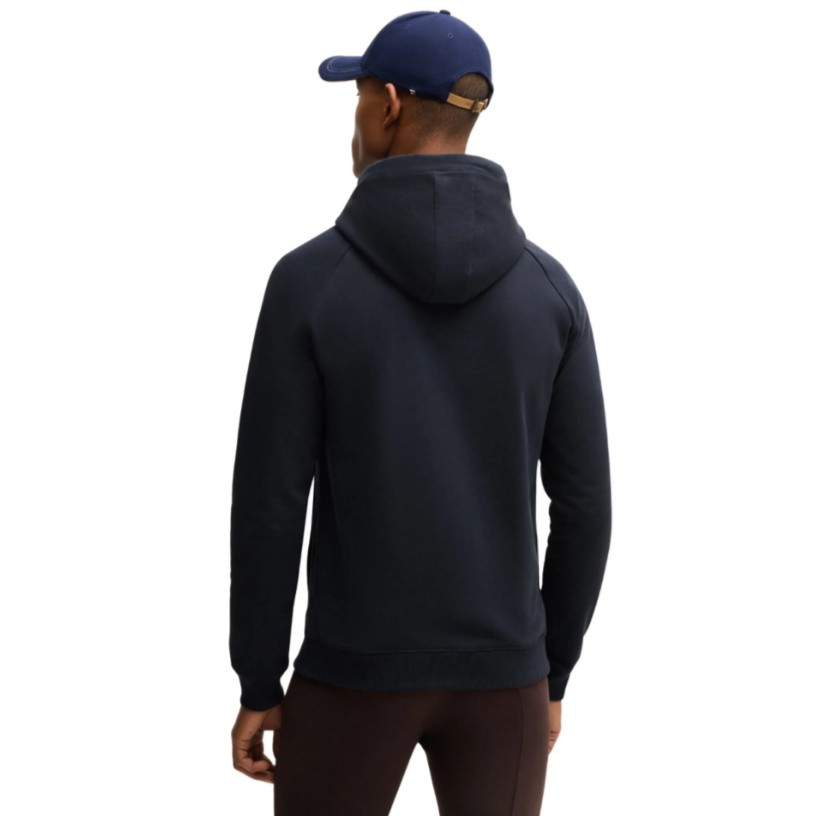 BOSS Equestrian Mens Hoodie River - Sky Captain - Image 2