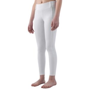 Equiline Junior Full Grip Leggings Eqaref - White
