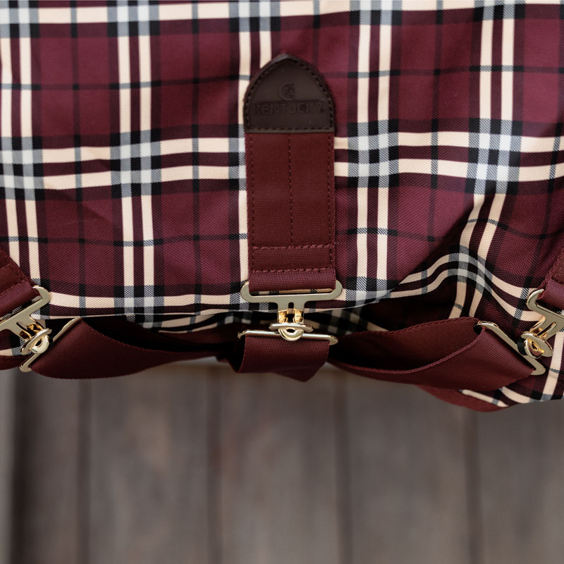 Kentucky Turnout Rug All Weather Waterproof Comfort - Bordeaux - Image 3