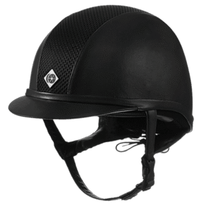 Charles Owen AYR8 Plus Leather Look Helmet