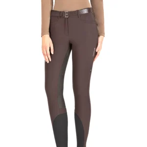 Equiline Womens Suede Seat Breeches Efide - Brown - EU38/UK6