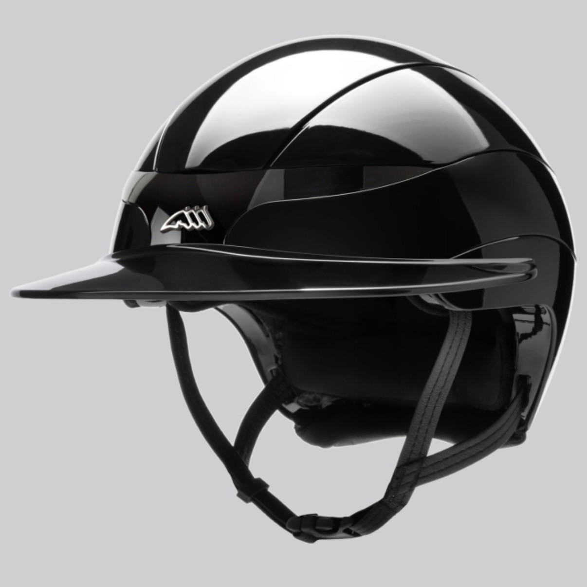 Equiline Xanto Sun Visor Riding Helmet with Logo - Image 3