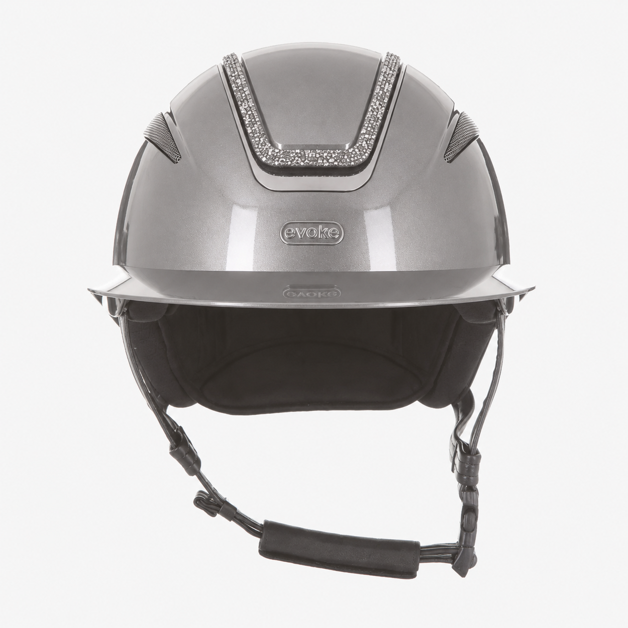 Evoke Callisto Wide Peak - Metallic Graphite/Marcasite Crystal Frame